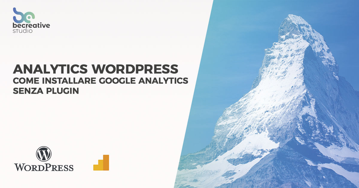analytics wordpress su wordpress
